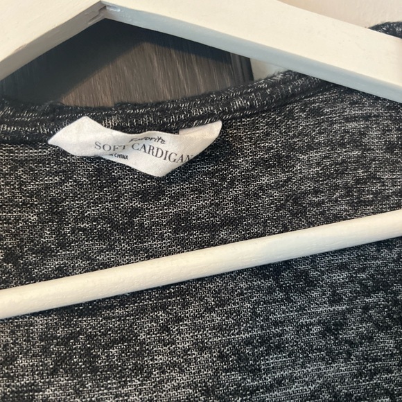 Women's Gray Hooded Sweater - Picture 3 of 3